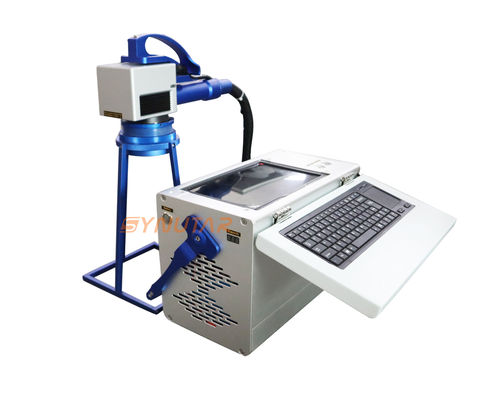 Metall-Portable Handheld Laser Marker 100W Laser Faser Markierungsmaschine