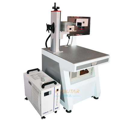 Tabellentyp UV-Lasermarkierungsmaschine für Holz / Metall Industrie 3W