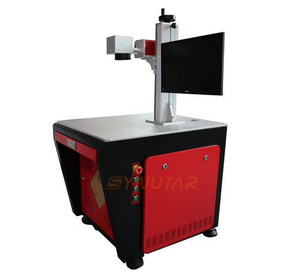 2.5D-Tiefe-Gravur-Lasermaschine 50HZ tragbare Glasfaser-Laser-Gravur