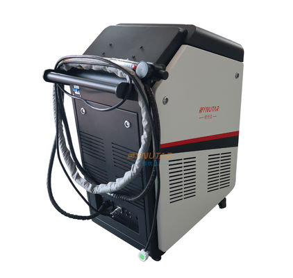 500W Farbentfernung Pulsierte Laserreinigungsmaschine zur Rost- / Ölfleckenentfernung