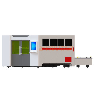 Hochpräzisions-Raycus-Faser-Schneidmaschine 3000W / 6000W / 8000W