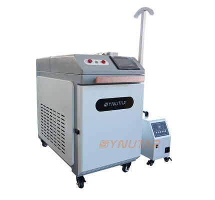 380V tragbare Handheld-Faser-Schweißmaschine 1064nm Laserwellenlänge