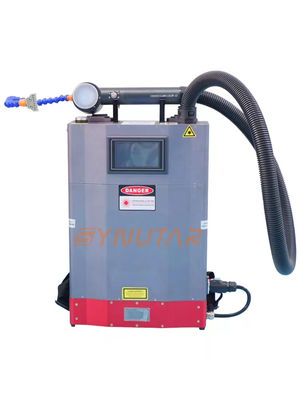 Rücksack Portable Laser Reinigungsmaschine Kleine Laser Farbe und Rost Entferner