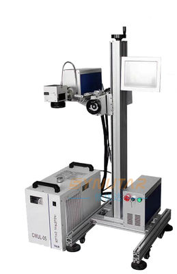 50Hz automatische Lasermarkierungsmaschine für Metall 50W Fiber Laser Inkjet Drucker