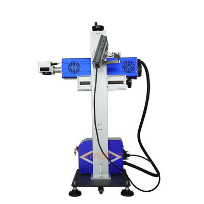 UV / CO2-Laser-Metallmarkierungsmaschine automatischer 20w-Faser-Lasermarker