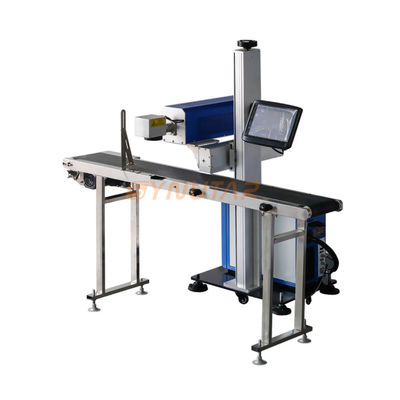 50Hz Hochgeschwindigkeits-automatische Lasermarkierungsmaschine 20W für Verpackungsbeutel