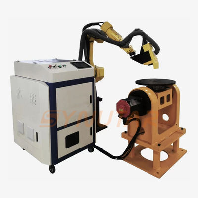 500W Pulsierte Laserreinigungsmaschine für Metalloberflächen Automatischer Roboterarm