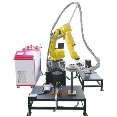 Automatische Laserschweißmaschine mit intelligenten Roboterarm