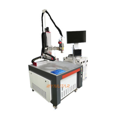 Vollautomatische Hardware Edelstahl Metallplattform Faserlaserschweißmaschine