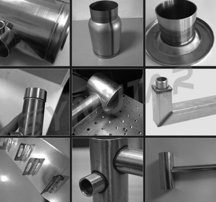 Vollautomatische Hardware Edelstahl Metallplattform Faserlaserschweißmaschine