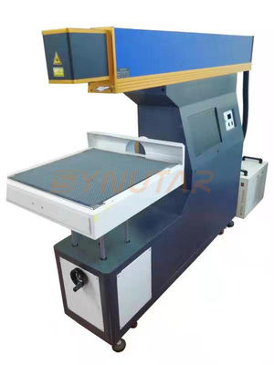 300 mm*300 mm Markierungsfläche 3 Achsen Dynamische CO2-Lasermarkierungsmaschine mit 0,01 mm Mindestliniebreite
