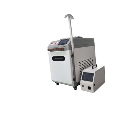 Wasserkühlung Handheld-Laserreinigungsmaschine 1-20KHz Pulsfrequenz 0-40C Temperatur