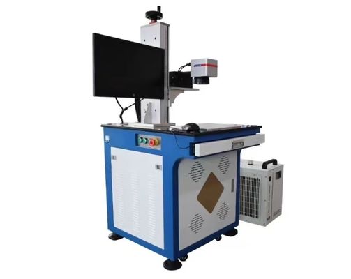 Präzision 110 mm x 110 mm UV-Lasermarkierungsmaschine PC-gesteuerte Lasergraver