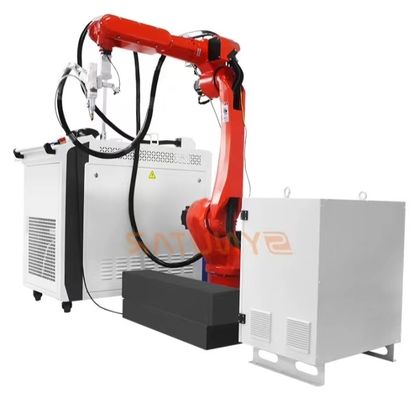 Großflächige Präzisionsfaserlaser automatische Schweißmaschine Einfache Wartung mit Sicherheitssystem
