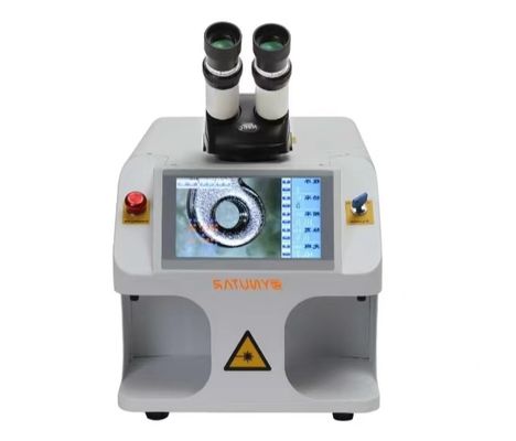 Präzisionslaserschweißer für Schmuck 150 kg Gewicht 0,2-2 mm Schweißtiefe 1064nm Laserwellenlänge