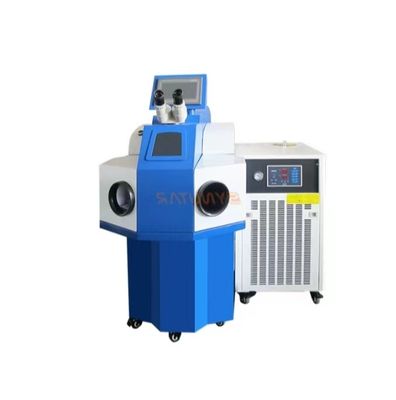 Wassergekühlte Schmucklaserschweißmaschine mit 1-50Hz Pulsfrequenz und 0,2-2mm Spot-Durchmesser