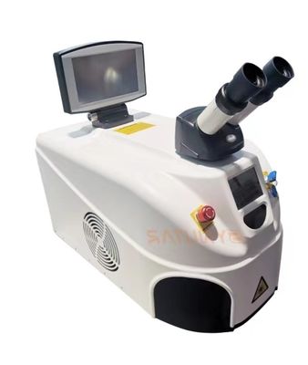 200 Watt Schmucklaserschweißer mit 2-8 m/min Geschwindigkeit 220V/50Hz Stromversorgung