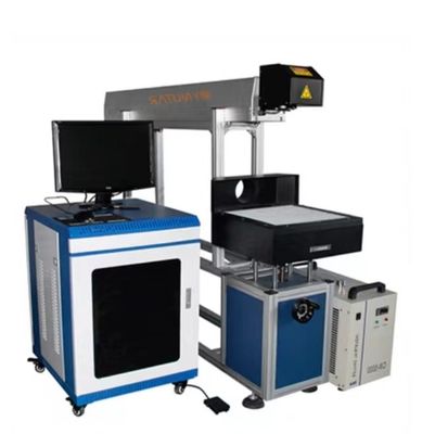 Präzisions-CO2-Lasermarkierungsmaschine mit 0,01 mm Linien-DSP-System