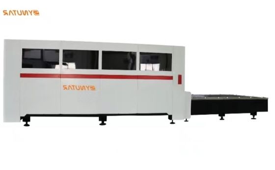 Leistungsfaserlaserschneidmaschine Servomotorantrieb Präzisionsgetriebe
