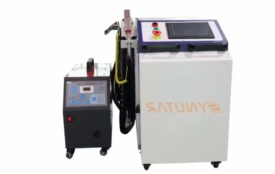 Portable Handheld Laser Schweißmaschine 1-50Hz Puls Frequenz Leichtbau