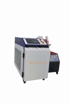 Portable Handheld Laser Schweißmaschine 1500W Ausgangsleistung Luftgekühltes System 1064nm Wellenlänge 0,5-5mm Schweißen