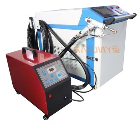 Präzisionshandgeführte Laserschweißmaschine 0,5-5mm Schweißtiefe 1064nm Laserwellenlänge AC220V/50Hz Leistung