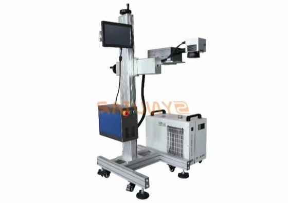 355nm Wellenlänge UV-Lasermarkierungsmaschine PC-Steuerungssystem und 0,15mm Mindestcharaktergröße