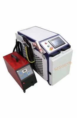 1064nm Präzisions-Handheld-Laser-Schweißmaschine / Handheld-Laser-Schweißer mit ±0,02mm Positionierung
